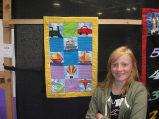 Interview with Emily Booth at Festival of Quilts