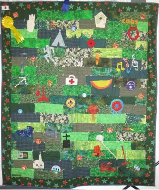 9th West Bridgford Cubs Group Quilt