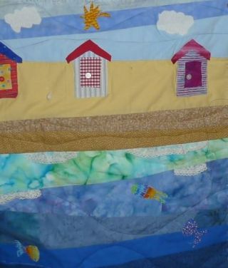 'On the Beach' Theme for 2016 Festival of Quilts YQ/YE Challenge