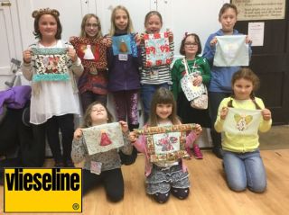 Christmas activities using Vlieseline