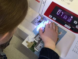 Young Quilters in action!