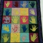 Hand of Friendship block quilt