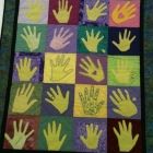 Hand of Friendship block quilt