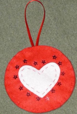 Felt Christmas Tree Ornaments