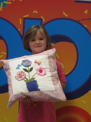 Sussex Puff cushion
