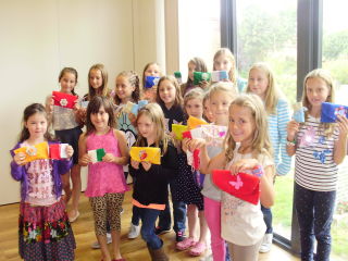 YQs in Region 2 make pencil and needle cases