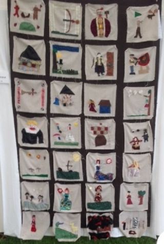 YQs at Hever Castle Quilt Show