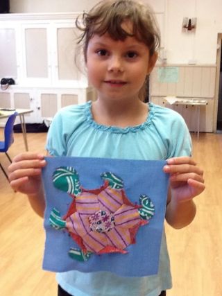 Mosaic Patchwork Turtle