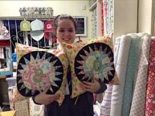 Cushions and table runners from Region 11