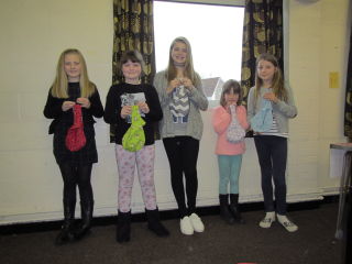 Region 13 make Japanese knot bags