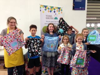 Projects from the Festival of Quilts Workshops!