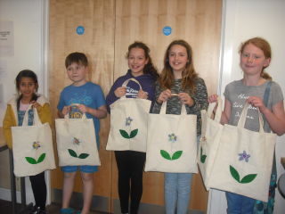 Botanical sewing for Mothers Day
