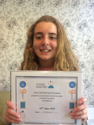 Get your skills recognised with our new sewing certificate!