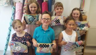 Sewing at Stitches Haberdashery