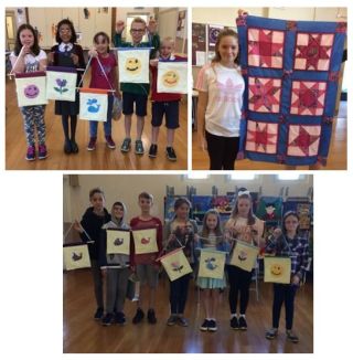 Smiling faces...happy quilting!