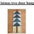 Christmas tree door hanging