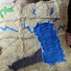 Thor's Hammer cushion