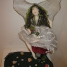 Third Prize - Allegra Cook 'Fairy sitting on a mushroom'