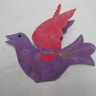 hanging bird