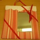 framed mirror