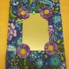 framed mirror