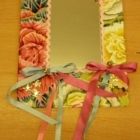 framed mirror