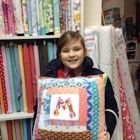 Millie’s first cushion for her bed