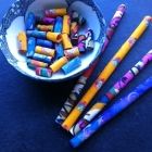 Fabric beads