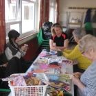Yasmin and Megan with YQ helpers Carole, June and Barbara
