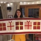 Region 11 YQs created table runners to give to their Mum's for Christmas