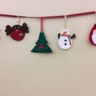 Orpington YQs make tree decorations