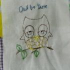 Owl embroidery