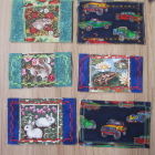 fabric postcards